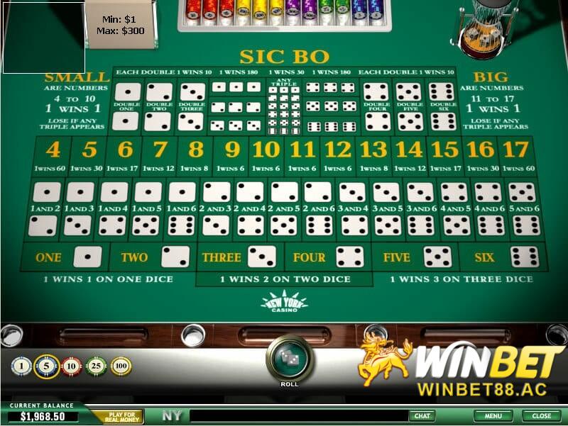 Cách chơi tài xỉu Winbet rất dễ dàng