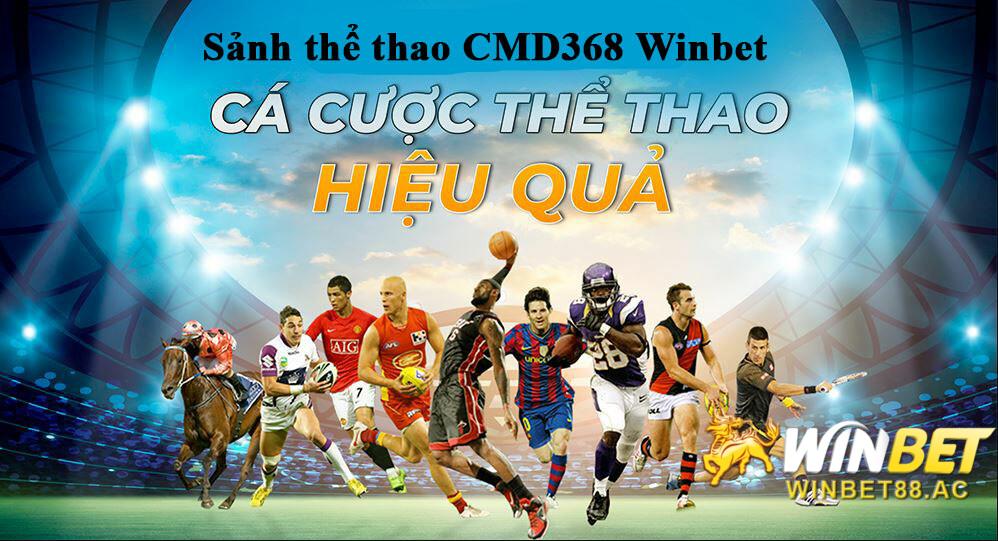 CMD368 Winbet là một sảnh thể thao có tiếng tại Việt Nam 