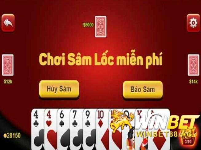 Sâm lốc Winbet là game bài sát phạt đỏ đen mang đến nhiều trải nghiệm hấp dẫn