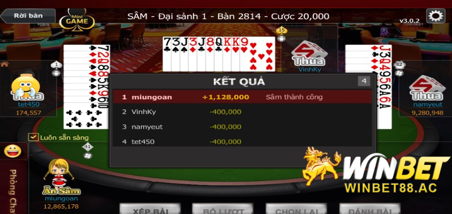 Sâm lốc Winbet nhìn chung là một tựa game không quá khó