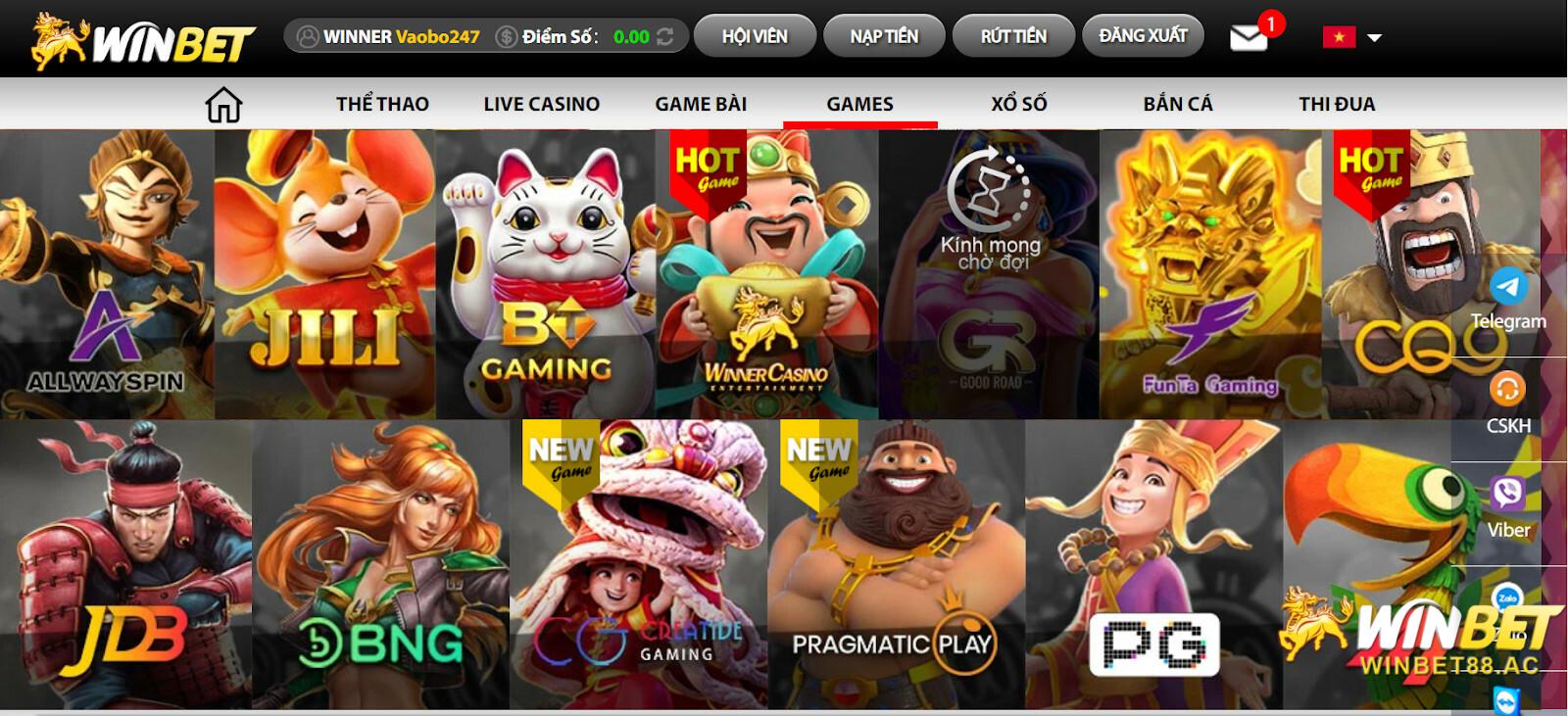 Slot game mang đến nhiều phần thưởng giá trị cho người chơi