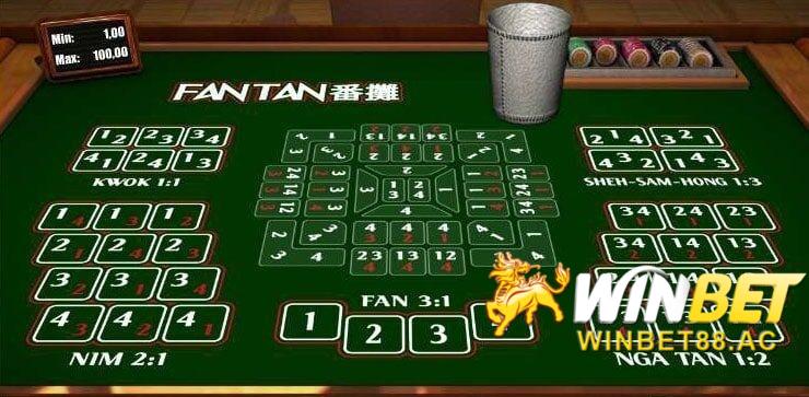 Hướng dẫn cách chơi fantan tại Winbet
