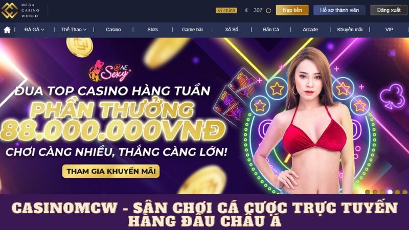 Khái quát về nhà cái cá cược trực tuyến casinomcw